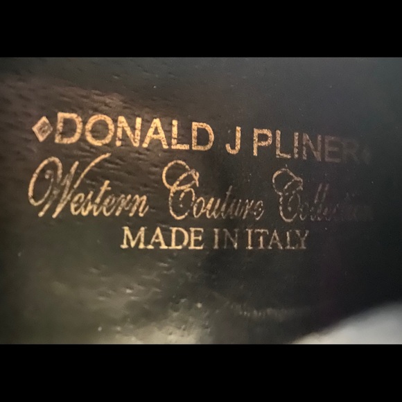 Donald Pliner Western Couture Python Boots - Picture 7 of 9